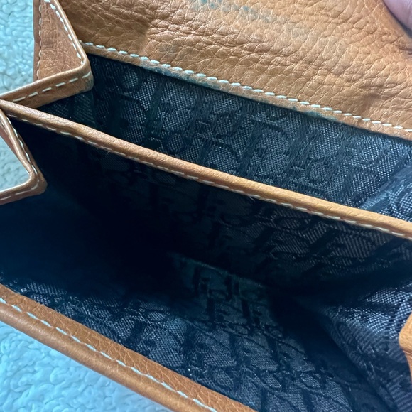 AUTHENTIC Christian Dior Wallet with Gold Accent - Picture 6 of 9